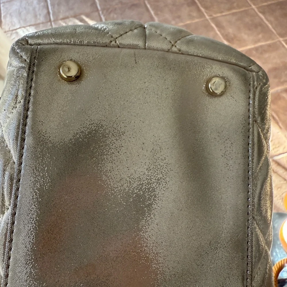 Kate Spade Quilted Metallic Bag #24